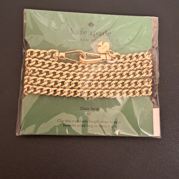 kate spade Accessories - Kate Spade Gold Bag Chain Strap